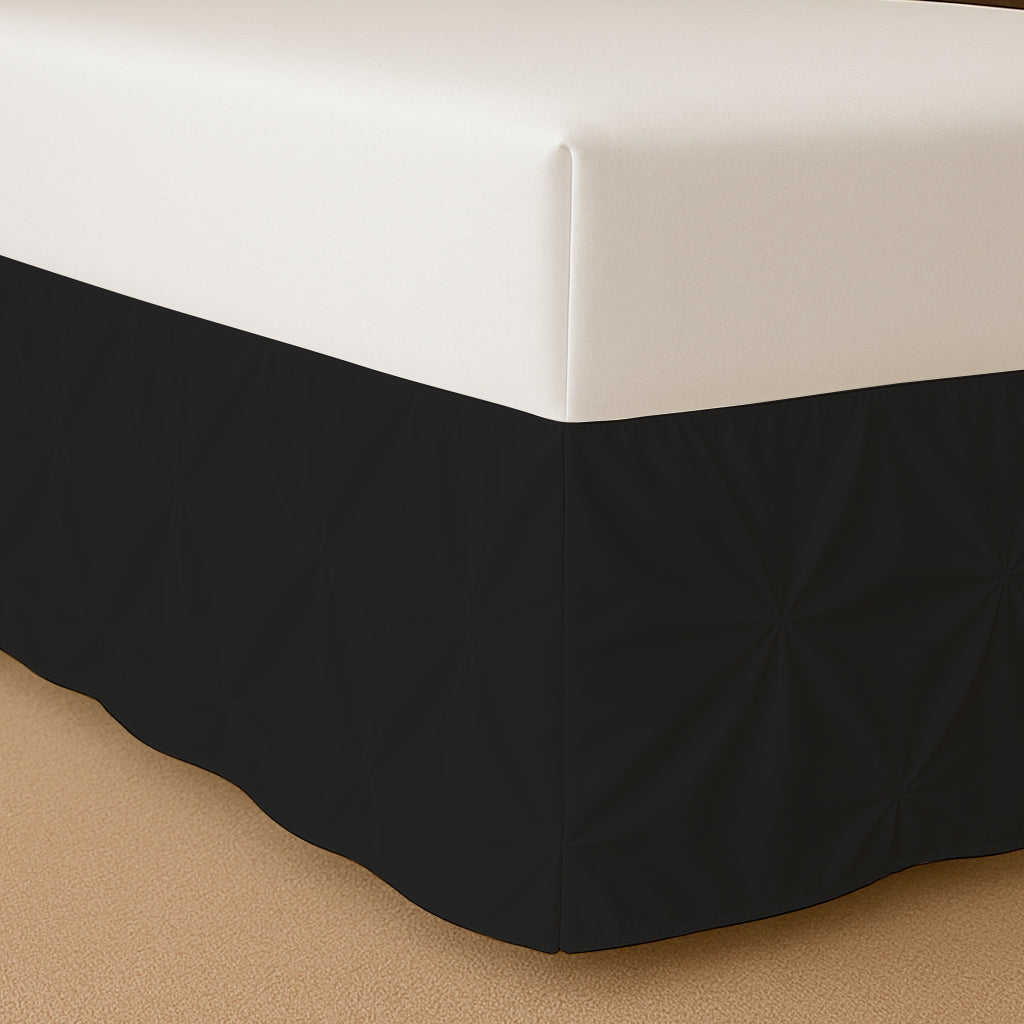 Pinch Pleated Bed Skirt