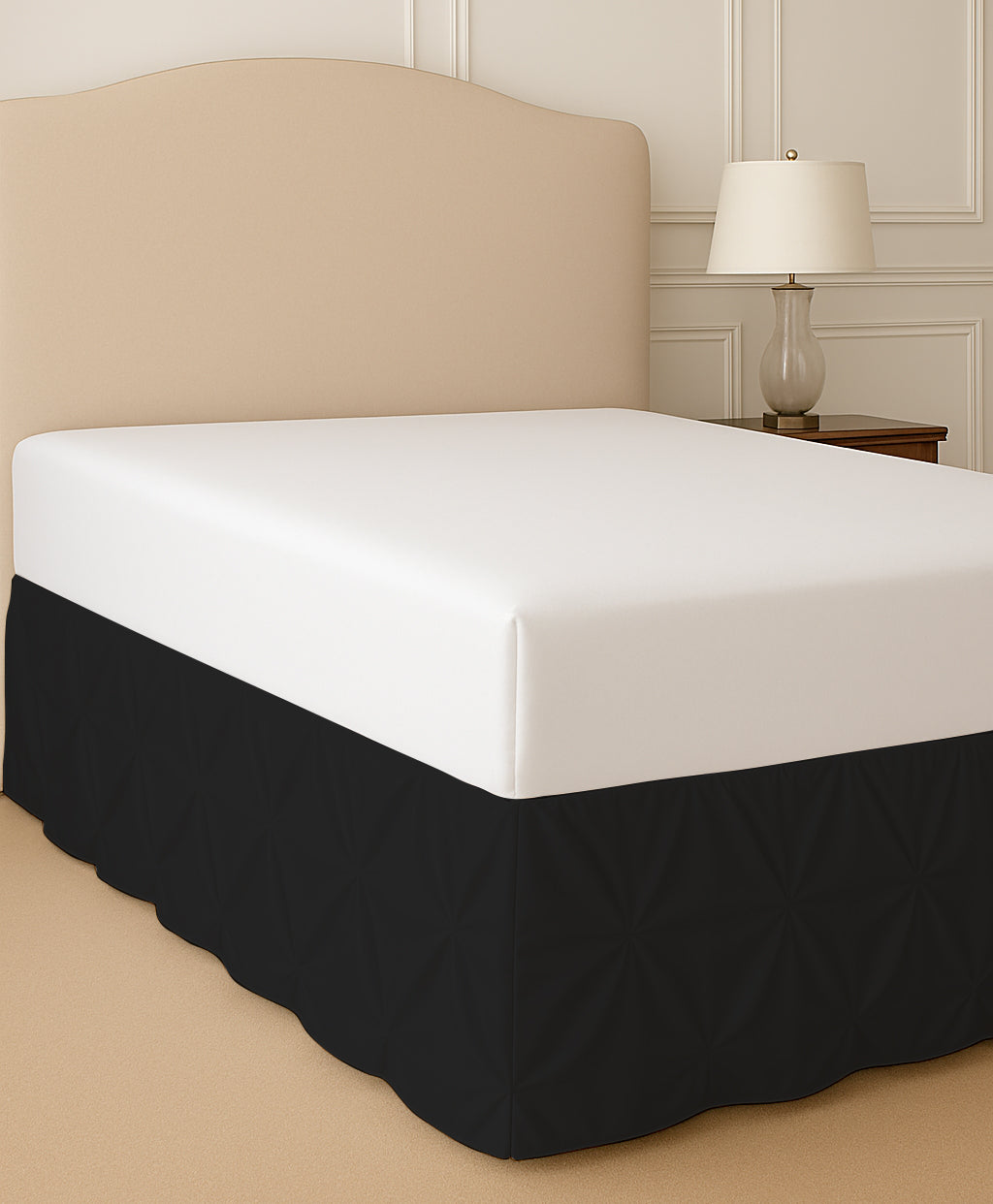 Pinch Pleated Bed Skirt