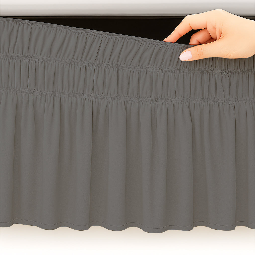 wrap around bed skirt