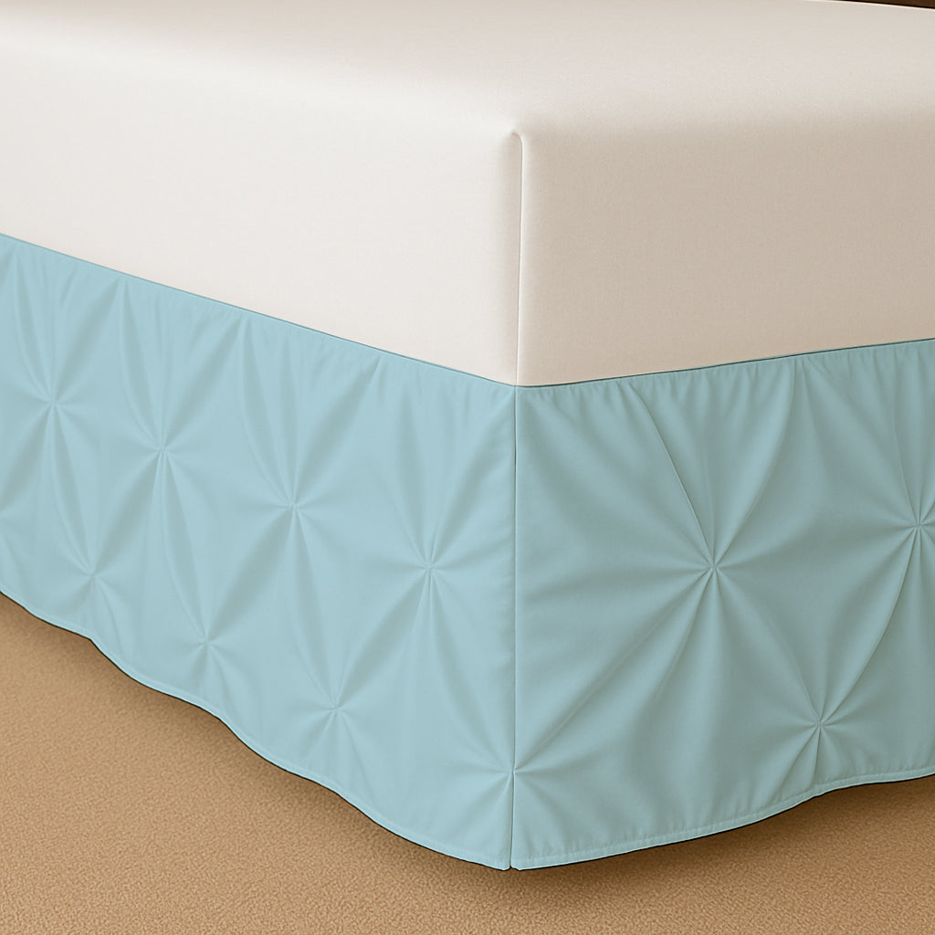 Pinch Pleated Bed Skirt