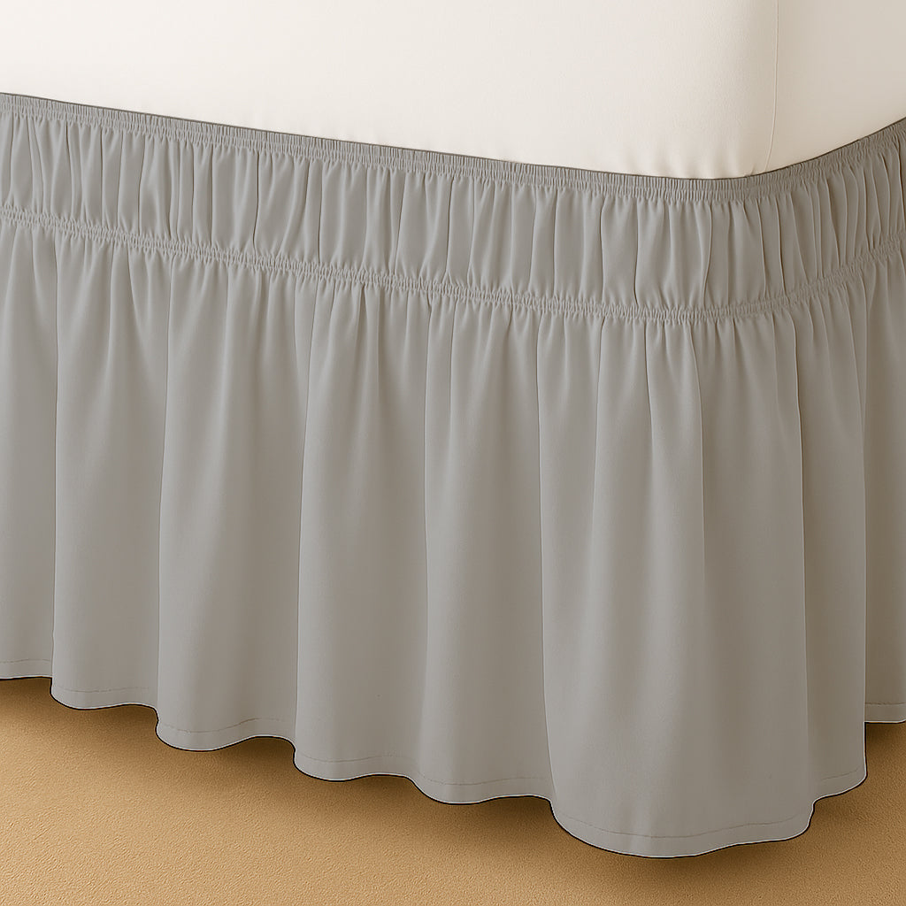 wrap around bed skirt