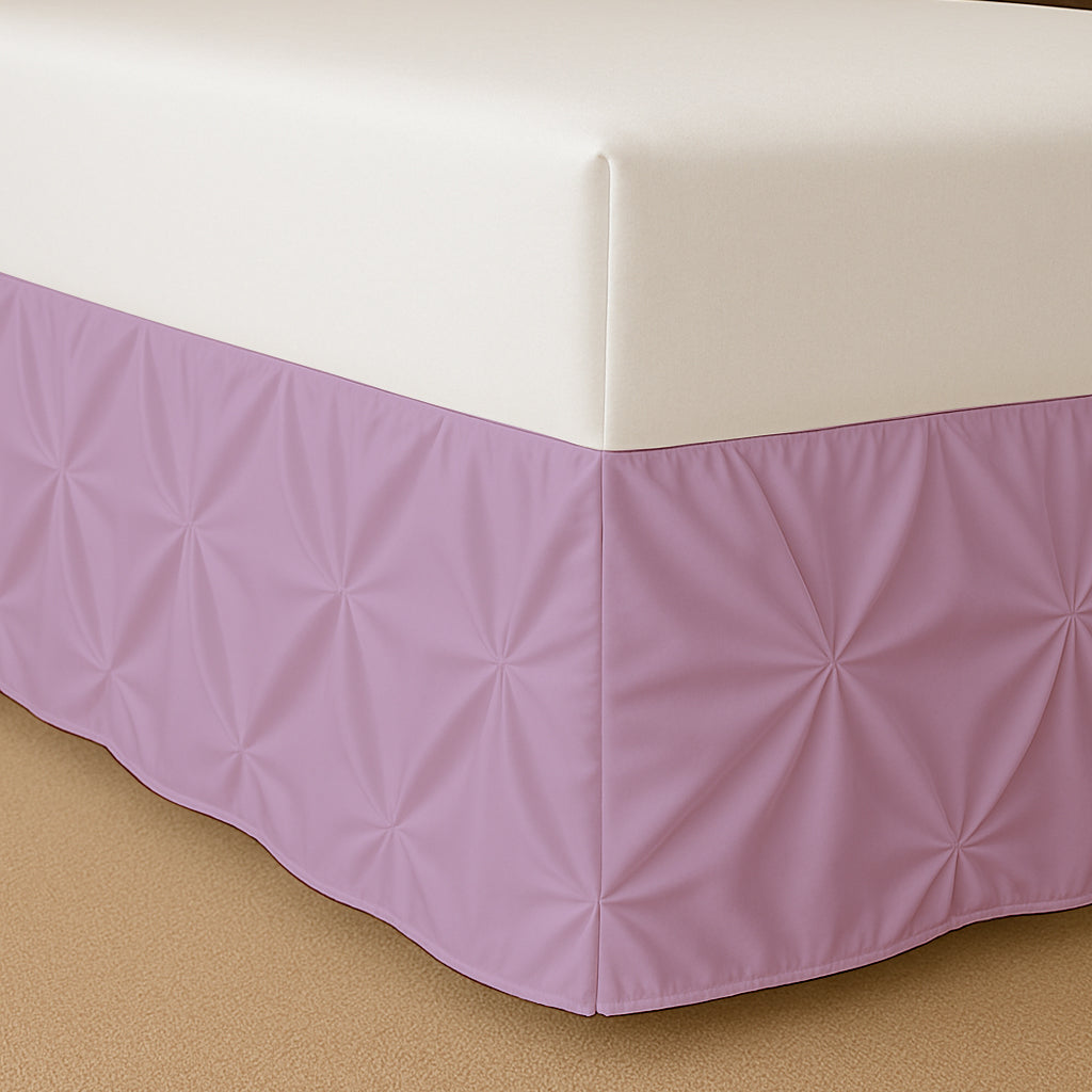 Pinch Pleated Bed Skirt