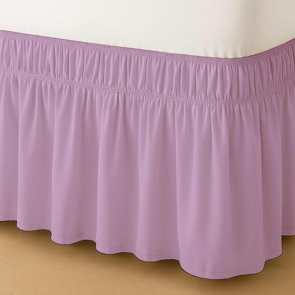 wrap around bed skirt