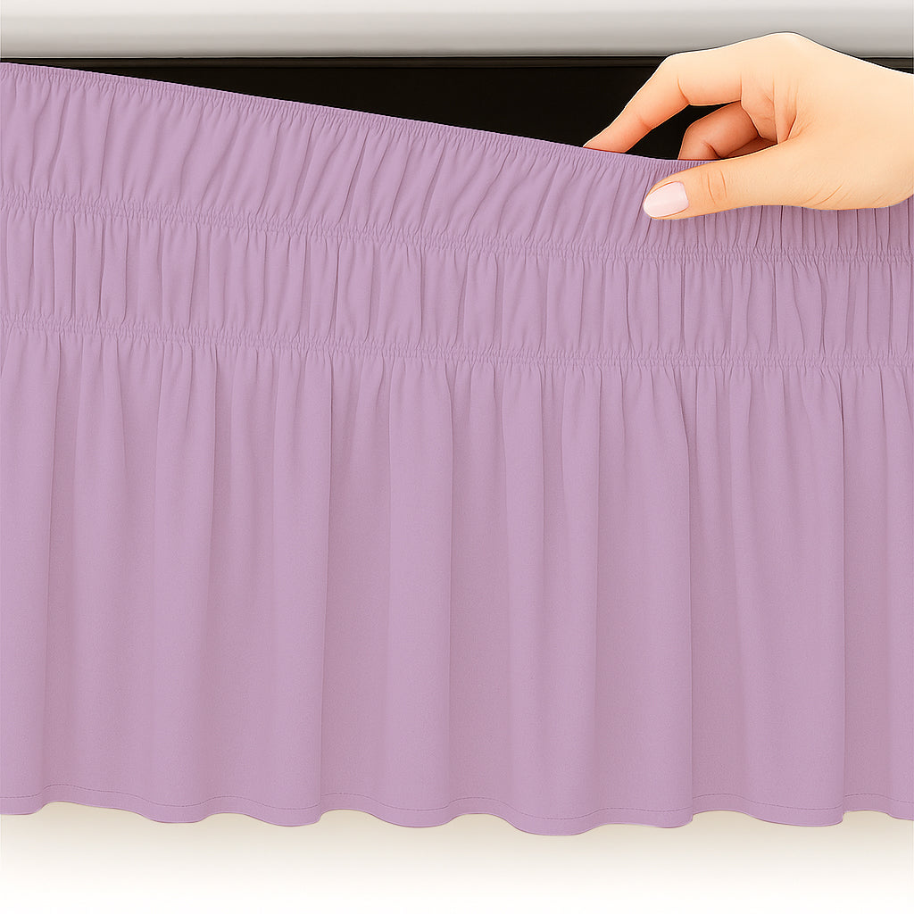 wrap around bed skirt