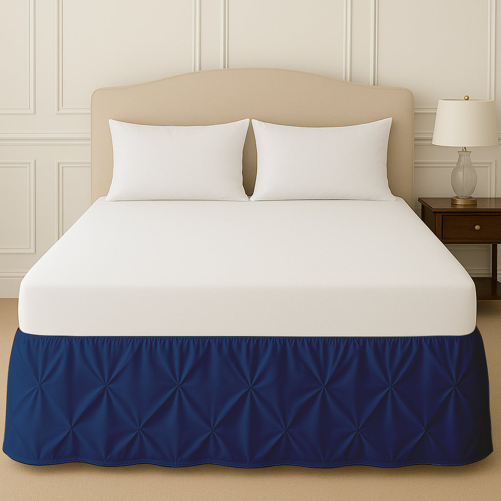 Pinch Pleated Bed Skirt