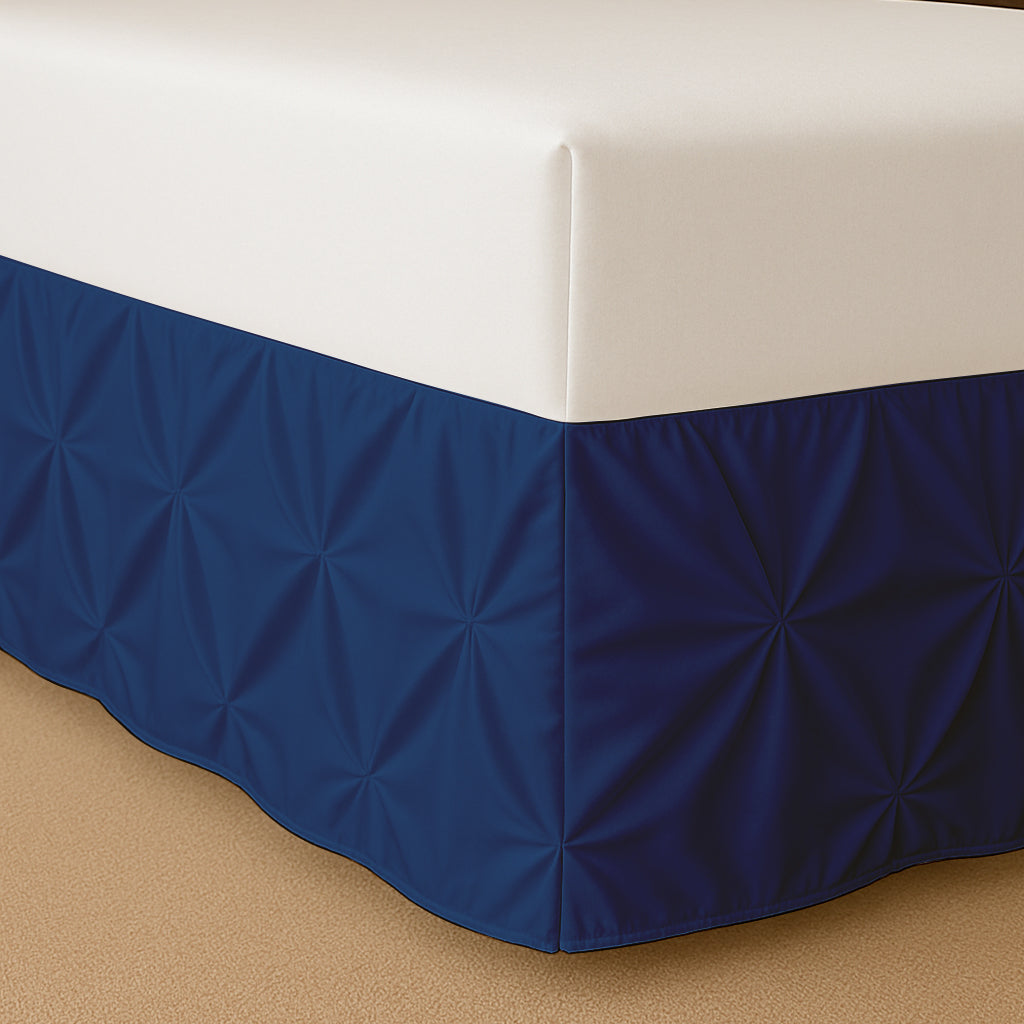 Pinch Pleated Bed Skirt