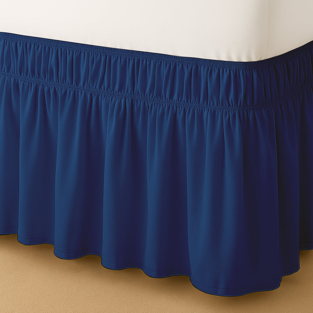 wrap around bed skirt