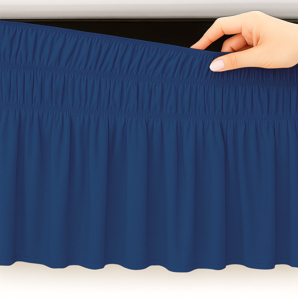 wrap around bed skirt