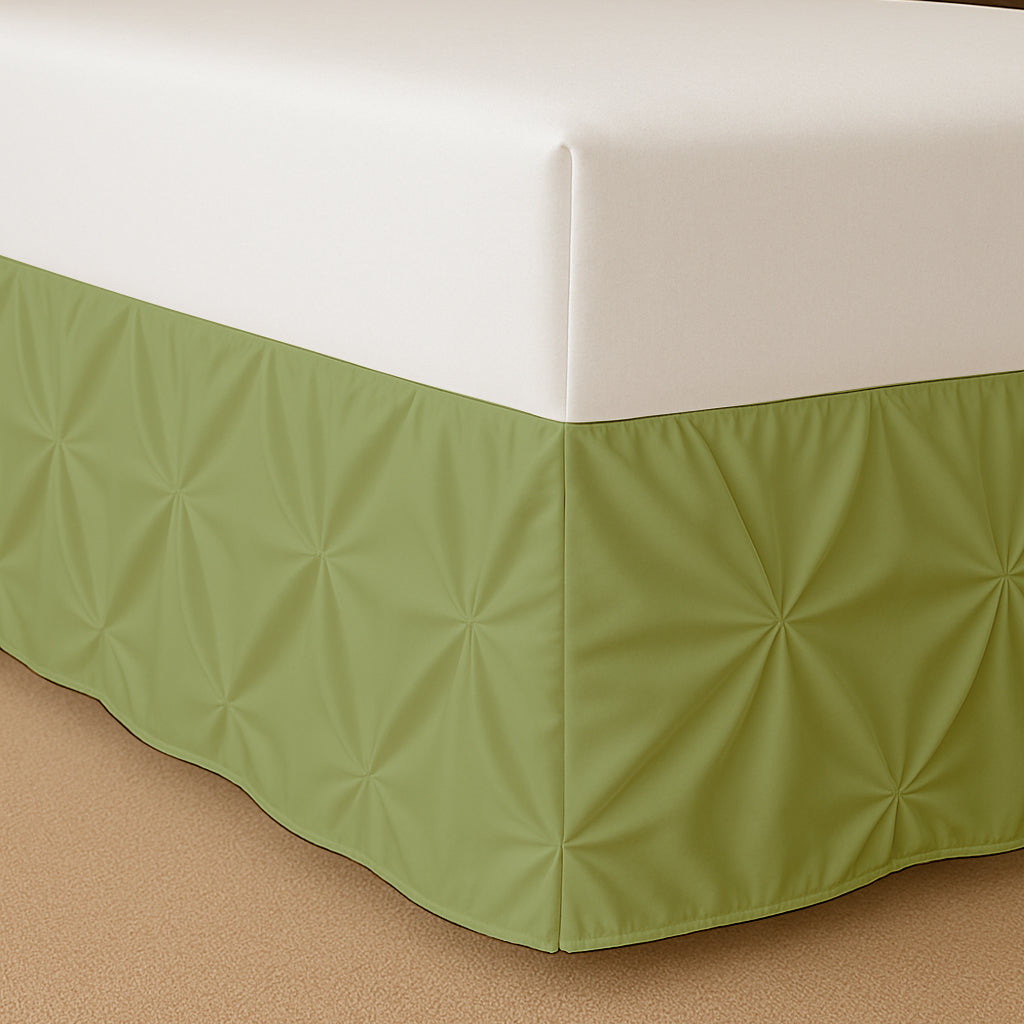 Pinch Pleated Bed Skirt