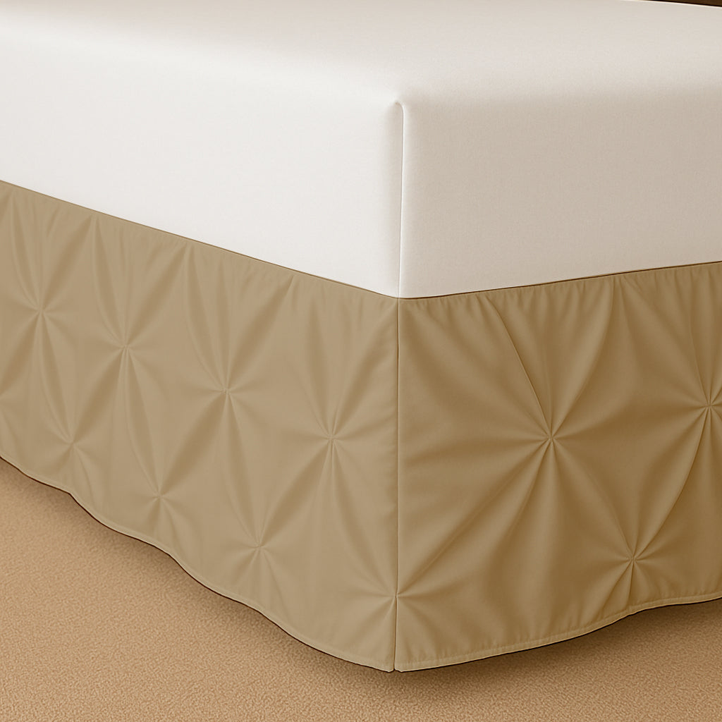Pinch Pleated Bed Skirt
