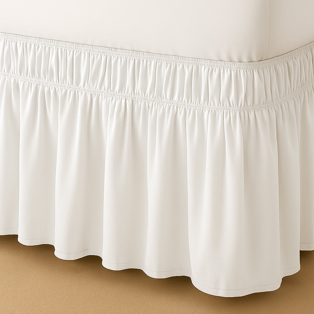 wrap around bed skirt