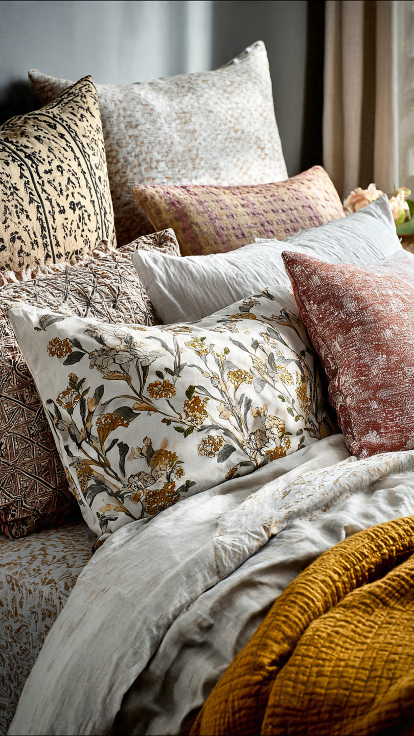 Mix-and-Match Prints & Layers for Indian Bedrooms