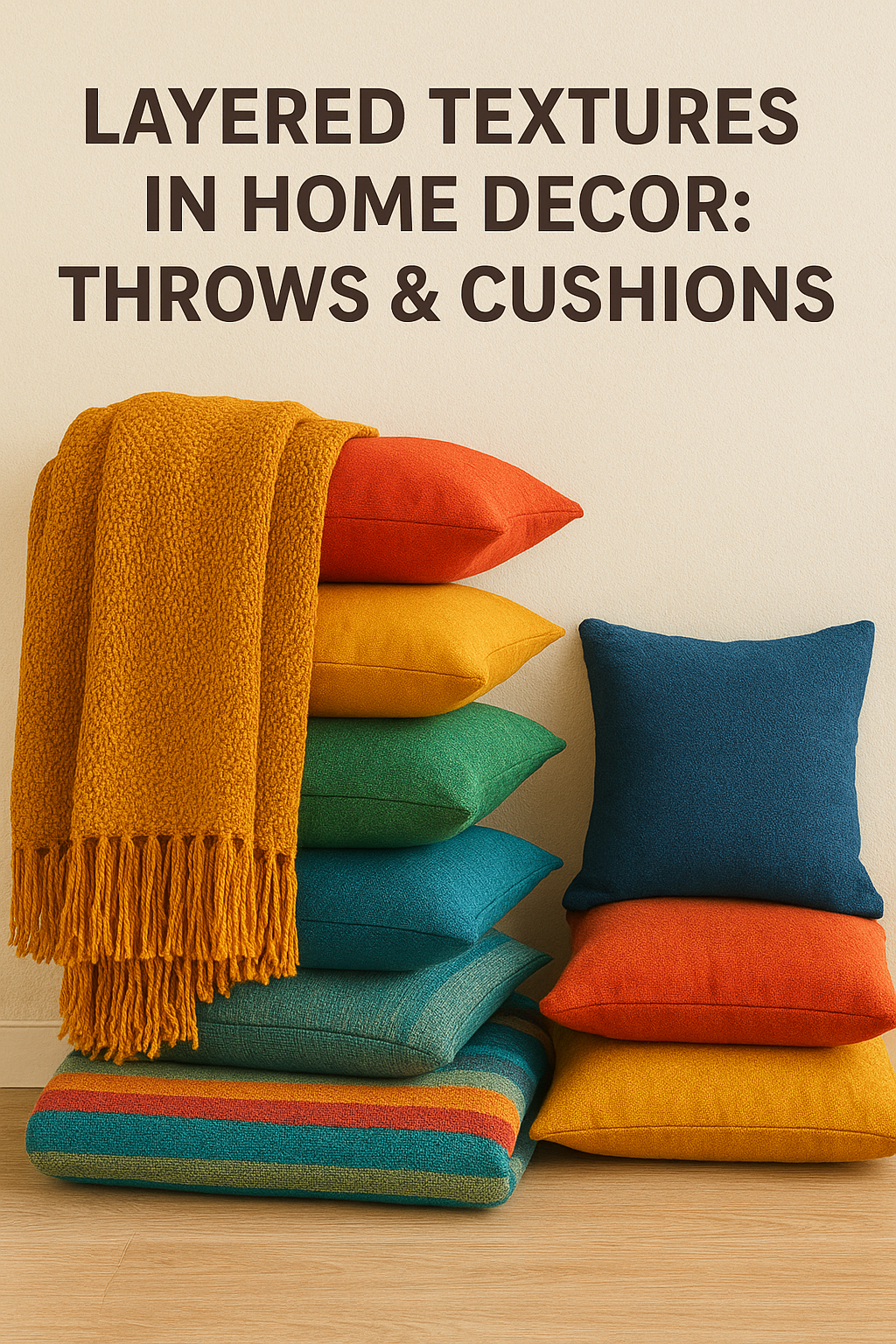 Layered Textures in Home Decor: Throws & Cushions