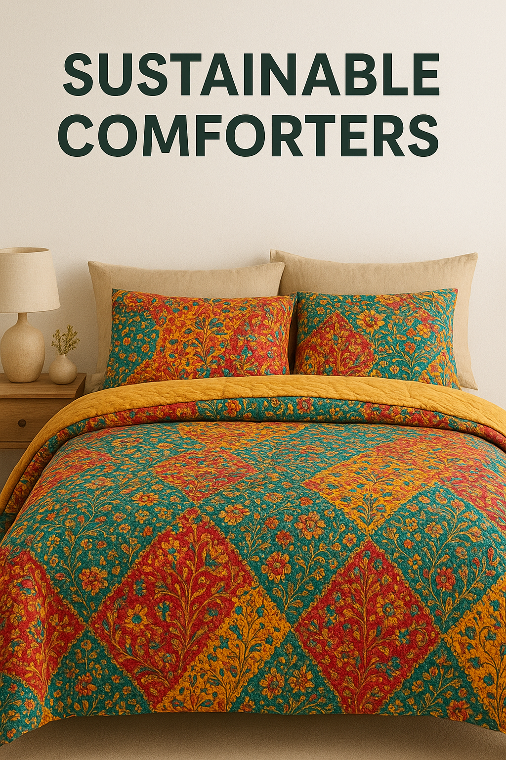 Sustainable Comforters: Layered Style for 2025