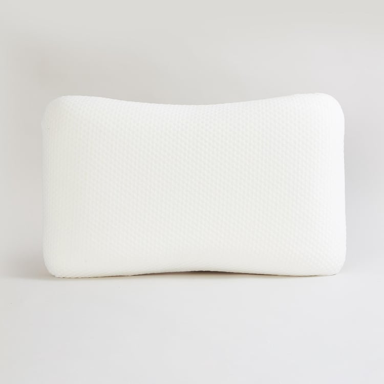 TranquilRest 260 GSM Memory Foam Pillow – Snow White