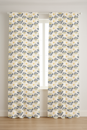 Pastel Garden Curtain