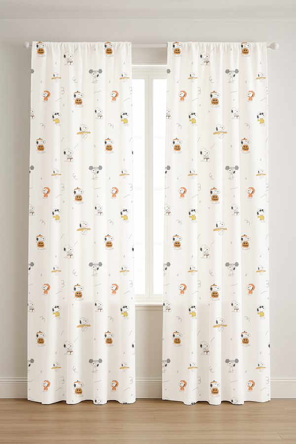 Cartoon Print Curtains