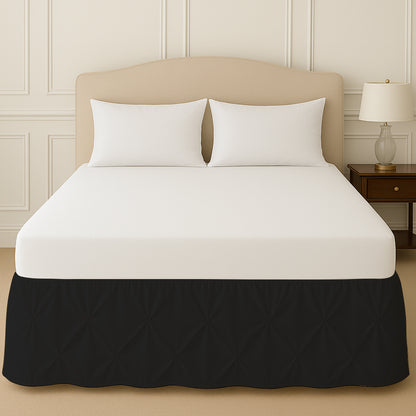 Pinch Pleated Bed Skirt