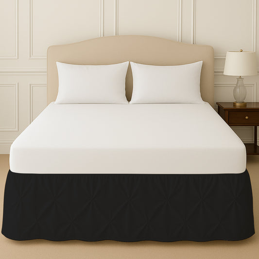 Pinch Pleated Bed Skirt