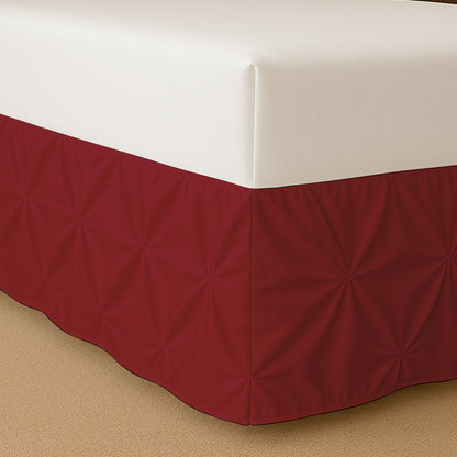 Pinch Pleated Bed Skirt