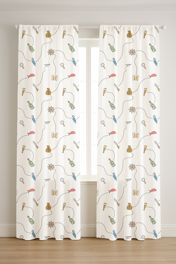 Cognitive Print Curtains