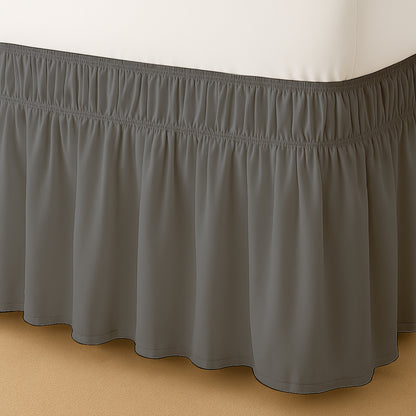 wrap around bed skirt