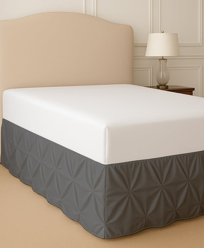 Pinch Pleated Bed Skirt