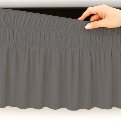 wrap around bed skirt