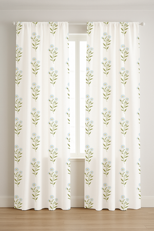 Blush Bloom Curtain