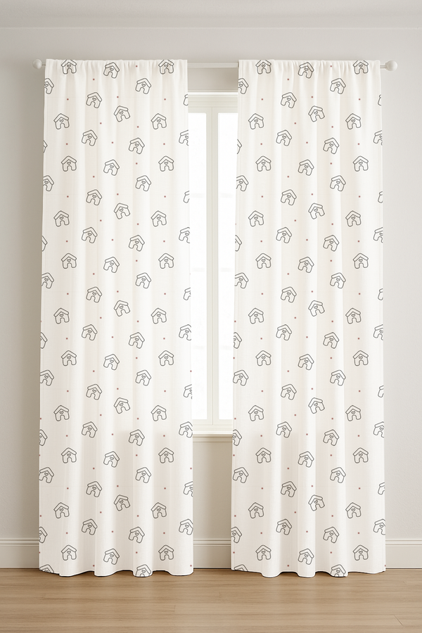Kids Print Curtains