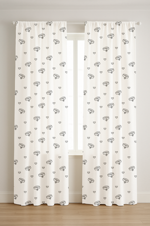 Kids Print Curtains