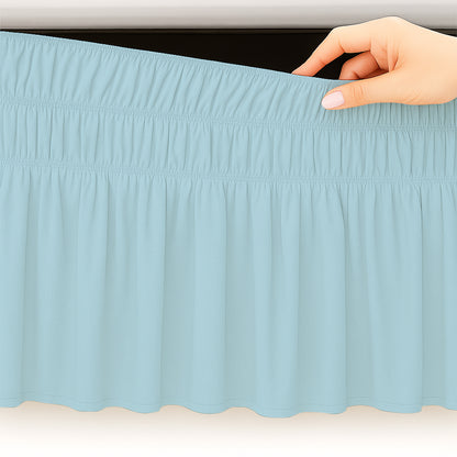 wrap around bed skirt