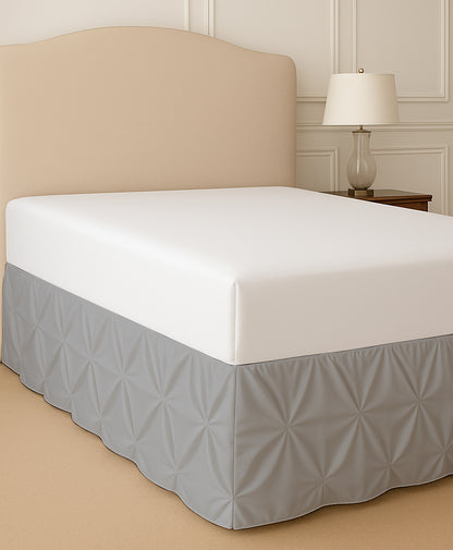 Pinch Pleated Bed Skirt