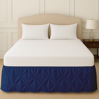 Pinch Pleated Bed Skirt