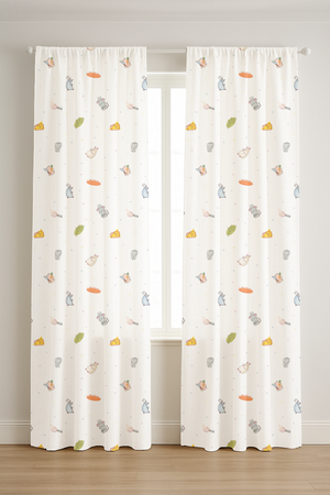 Ratatouille Print Curtains
