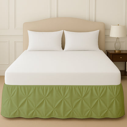 Pinch Pleated Bed Skirt