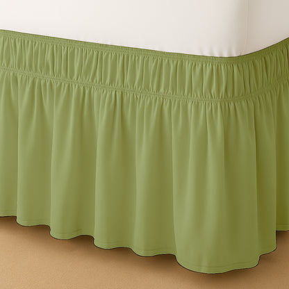 wrap around bed skirt