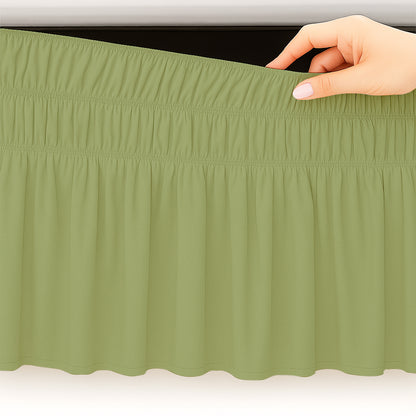 wrap around bed skirt