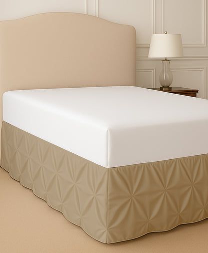 Pinch Pleated Bed Skirt