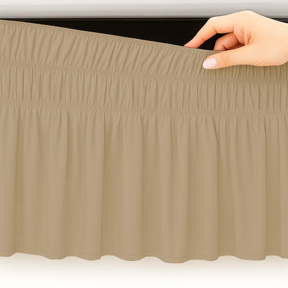 wrap around bed skirt
