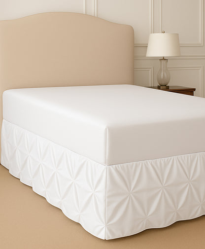 Pinch Pleated Bed Skirt