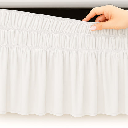 wrap around bed skirt